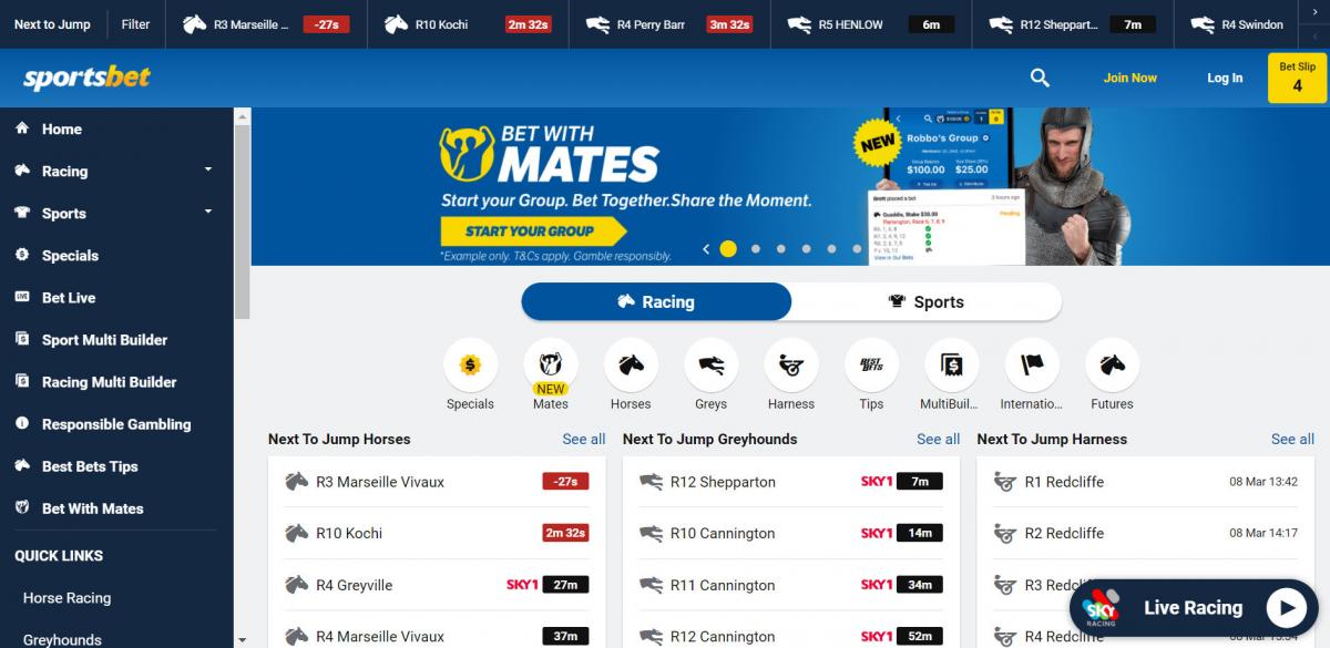 sportsbet website