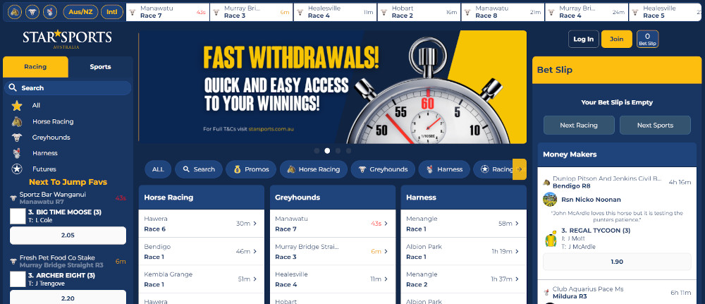 Star Sports Australia website