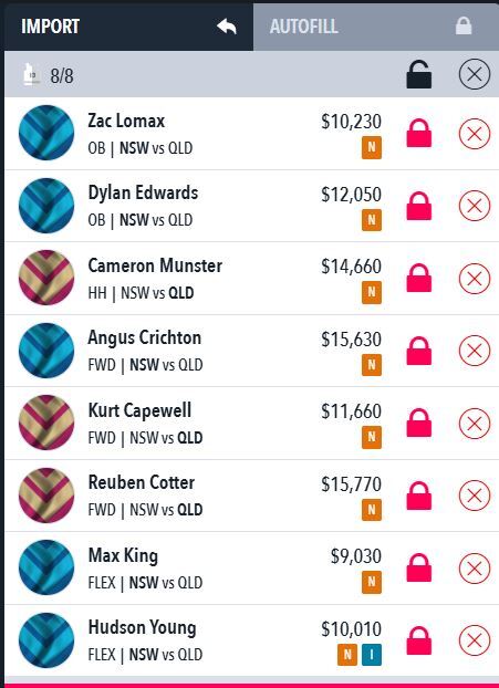 Draftstars Lineup