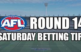 AFL Round 14 Saturday Betting Tips