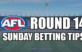 AFL Round 14 Sunday Betting Tips