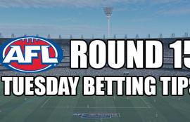 AFL Round 15 Tuesday Betting Tips