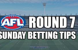 AFL Round 7 Sunday Betting Tips