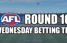AFL Round 10 Wednesday Night Betting Tips