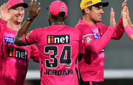 BBL11 Sixers vs Hurricanes