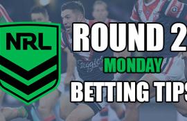 NRL Round 20 Monday Betting Tips