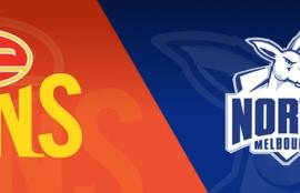 AFL Suns vs Kangaroos Betting Tips