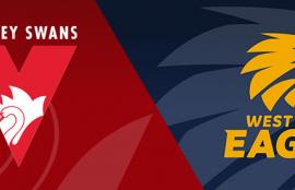 AFL Round 16 Swans vs Eagles