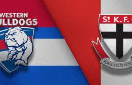 AFL Bulldogs vs Saints