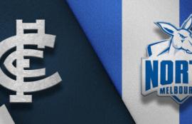 AFL Carlton vs North Melbourne Tips
