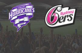 Hobart Hurricanes vs Sydney Sixers 
