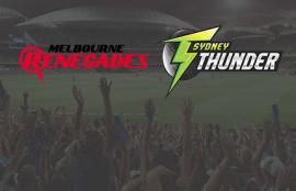 BBL12 Renegades vs Thunder Betting Tips