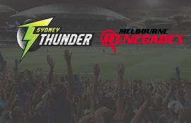 Big Bash League (BBL15) Thunder vs Renegades Betting Tips
