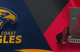 AFL Eagles vs Bombers Betting Tips