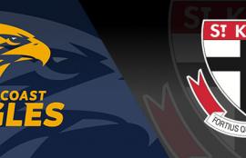 AFL Eagles vs Saints Betting Tips