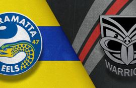 NRL Eels vs Warriors