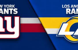 NFL Giants at Rams tips