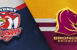 NRL Roosters vs Broncos