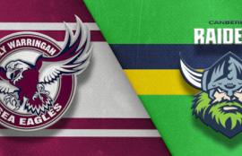 Sea Eagles vs Raiders Betting Tips
