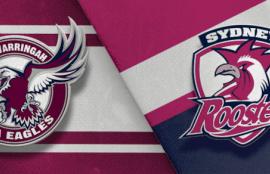 NRL Sea Eagles vs Roosters
