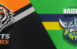 NRL TIgers vs Raiders Tips