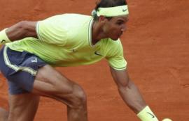 Rafael Nadal at the French Open