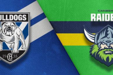 Bulldogs vs Raiders