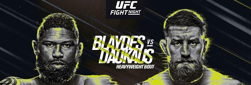 UFC Fight Night: Blaydes vs Daukaus Betting Tips