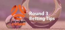 A-League Round 3 Betting Tips