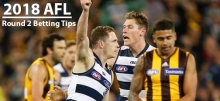 2018 AFL: Round 2 Preview &amp; Betting Tips