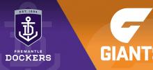 AFL Giants vs Dockers Betting Tips