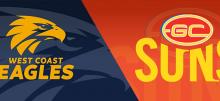 AFL Eagles vs Suns Betting Tips