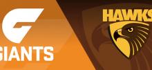 AFL Giants vs Hawks Betting Tips