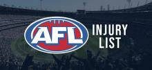 AFL Injury List