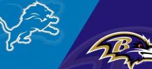 Lions at Ravens Betting Tips