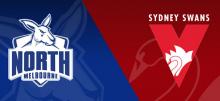 AFL Kangaroos vs Swans Betting Tips