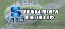 2020 Super Rugby: Round 4 Preview &amp; Betting Tips