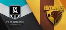AFL Port Adelaide vs Hawthorn