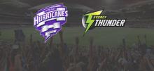 BBL13 Hurricanes vs Thunder