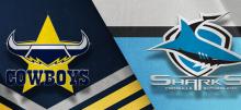 NRL Cowboys vs Sharks