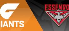 AFL Giants vs Bombers Betting Tips