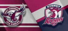 NRL Sea Eagles vs Roosters