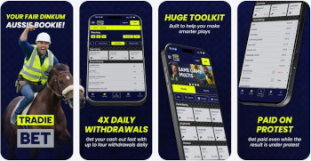 TradieBET mobile app