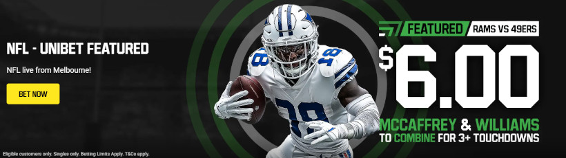 Unibet NFL Promo