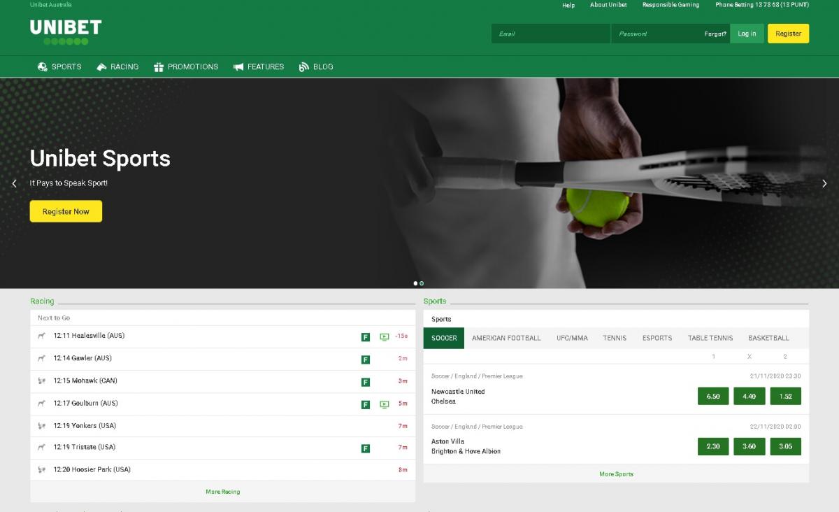 unibet screenshot