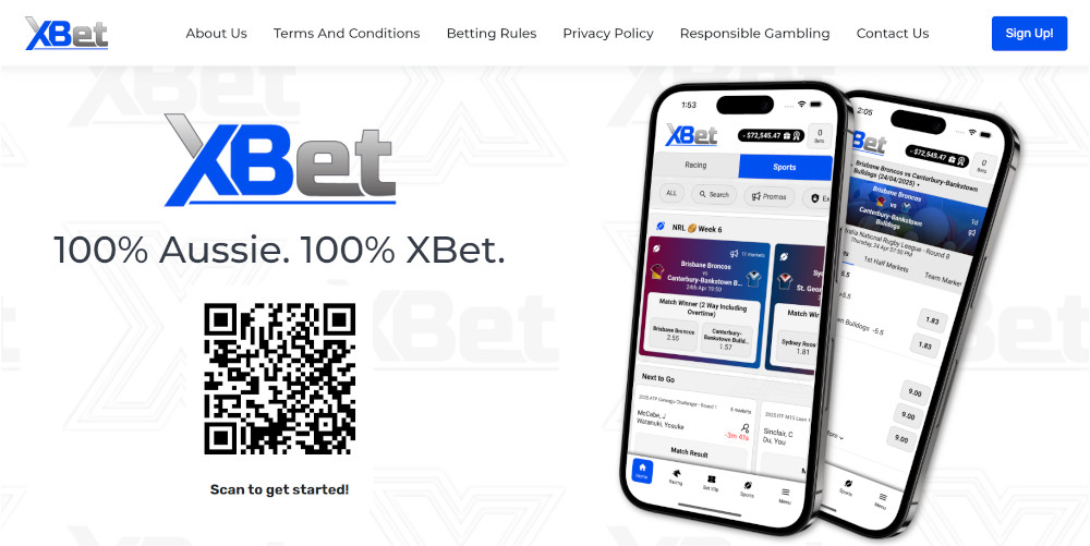 XBet website